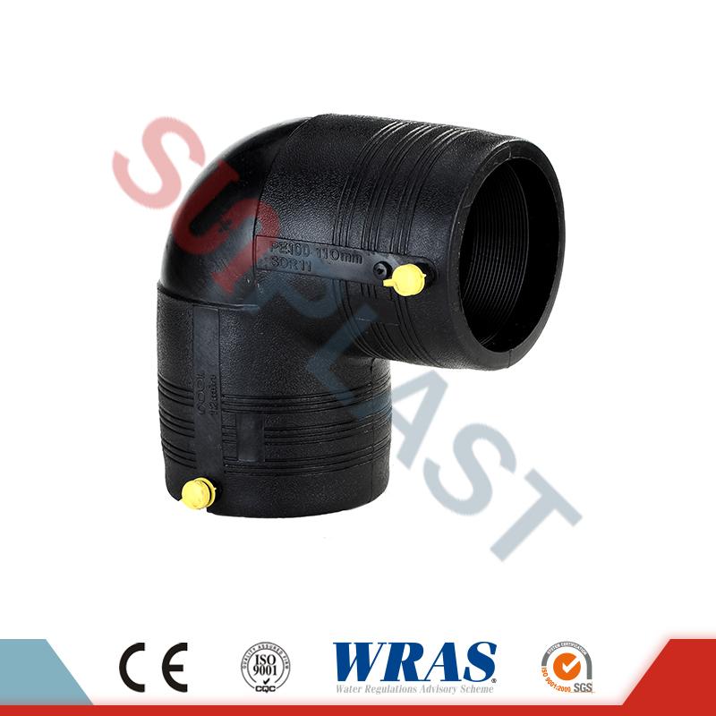 HDPE Elektrofüzyon 90 Derece Elow